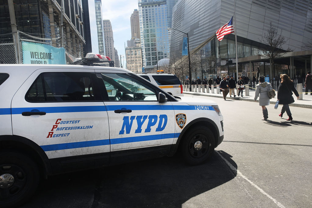 NYPD police vehicle