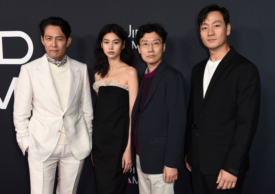 Lee Jung-jae, Jung Hoyeon, Hwang Dong-hyuk, Park Hae Soo