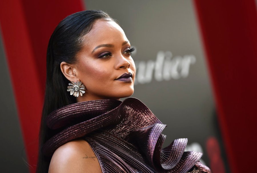 Rihana attends the world premiere of "Ocean's 8" at Alice Tully Hall on Tuesday, June 5, 2018, in New York. 