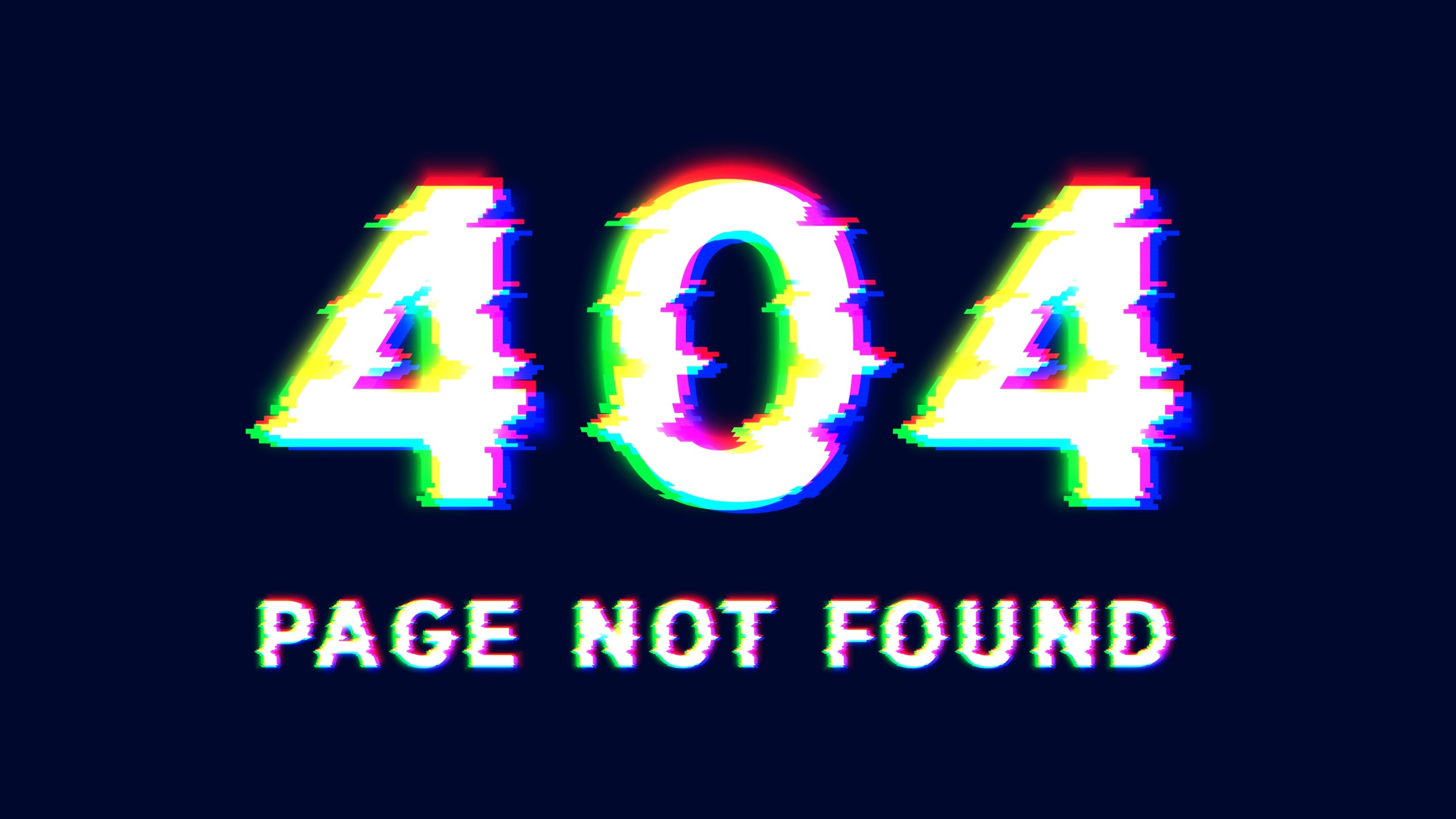 '404 PAGE NOT FOUND' text (illustrationiStock / Getty Images Plus)