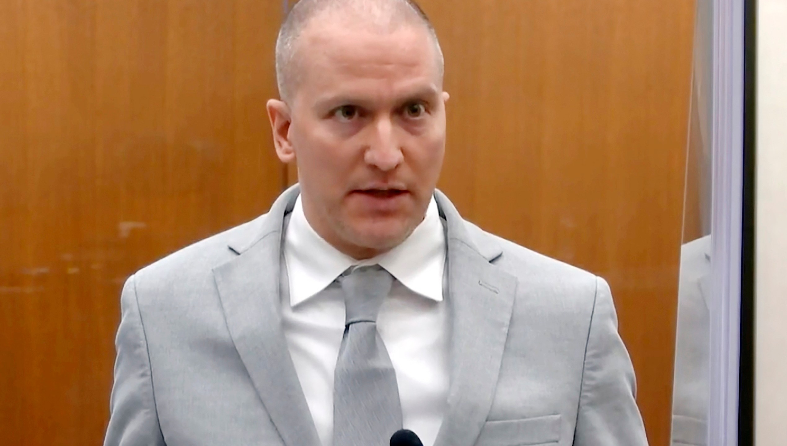 FILE In this image taken from video, former Minneapolis police Officer Derek Chauvin addresses the court at the Hennepin County Courthouse on June 25, 2021, in Minneapolis. The Minnesota Court of Appeals on Monday, April 17, 2023 upheld his second-degree murder conviction for the killing of George Floyd. (Court TV via AP, Pool, File)