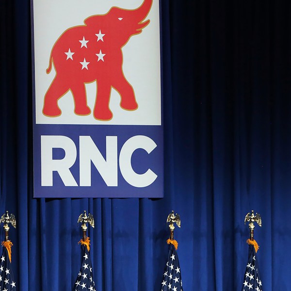 FILE - Republican National Convention, Aug. 24, 2020, in Charlotte, N.C. The Republican National Committee said Friday that it will hold its 2028 convention in Houston. Republicans have chosen Houston to host their 2028 national convention. (Travis Dove/The New York Times via AP, Pool, File)