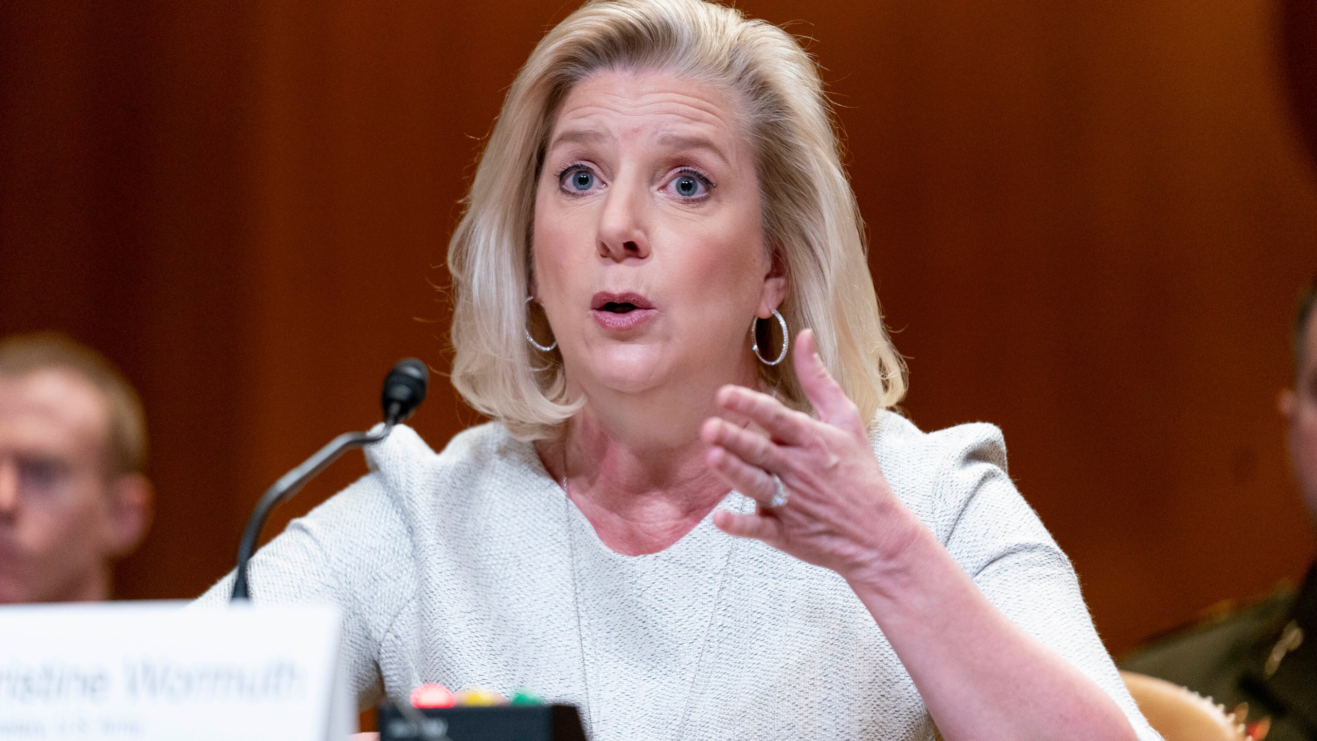 FILE - Secretary of the Army Christine Wormuth speaks during a Senate Appropriations Subcommittee on Defense budget hearing on Capitol Hill in Washington, Tuesday, May 2, 2023. The Army is launching a sweeping overhaul of its recruiting to focus more on young people who have spent time in college or are job hunting early in their careers. The aim is to reverse years of enlistment shortfalls. (AP Photo/Andrew Harnik, File)