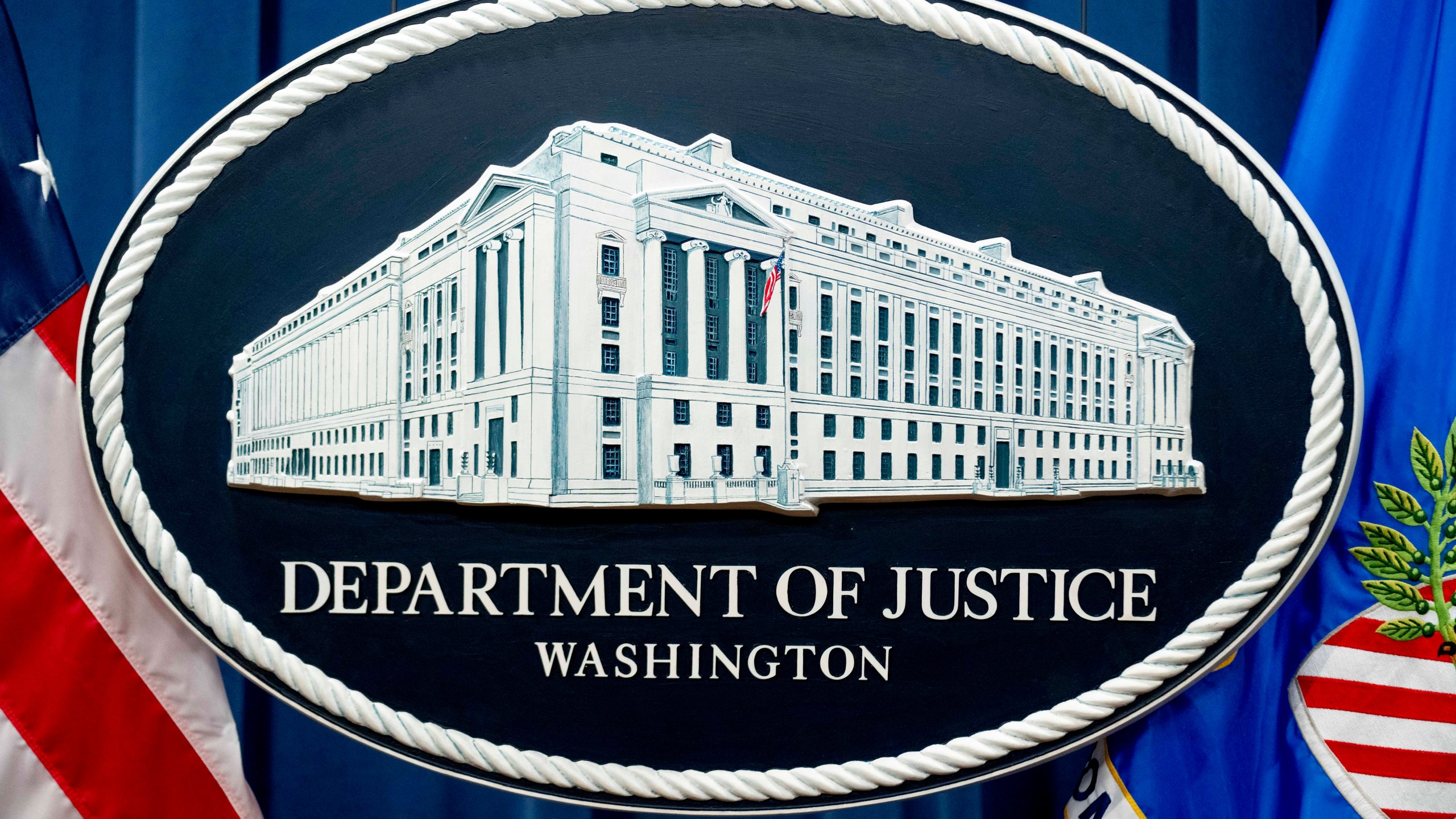 FILE - The Justice Department in Washington, Nov. 18, 2022. A government official says the U.S. has thwarted a plot to kill Sikh separatist leader Gurpatwant Singh Pannun on American soil. First reported by the Financial Times, the official says U.S. authorities are concerned that the Indian government may have had prior knowledge of the plot against him. (AP Photo/Andrew Harnik, File)