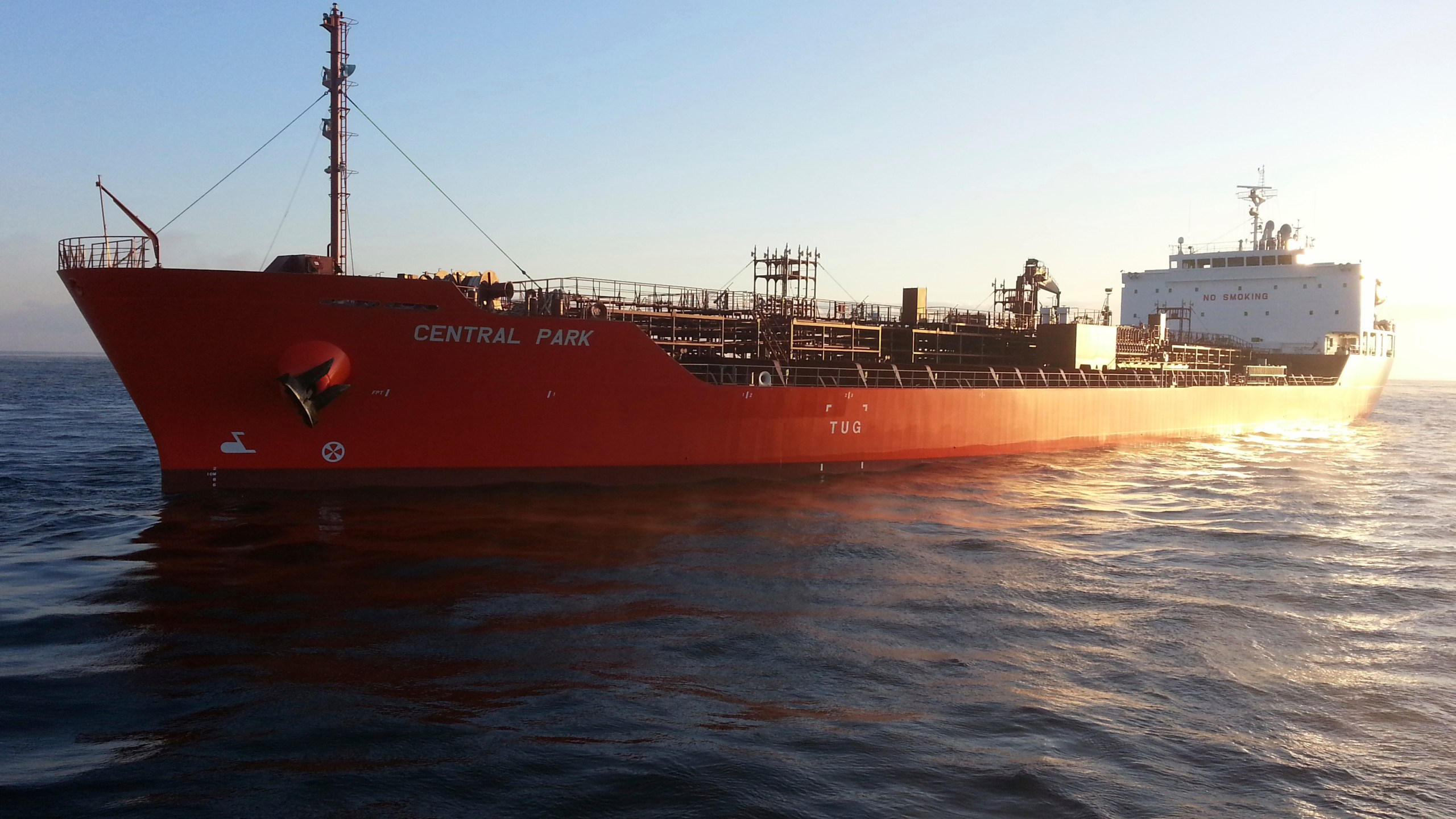 In an undated photo released by Zodiac Maritime, the tanker Central Park is seen. Attackers seized the tanker linked to Israel off the coast of Aden, Yemen, on Sunday, Nov. 26, 2023, authorities said. While no group immediately claimed responsibility, it comes as at least two other maritime attacks in recent days have been linked to the Israel-Hamas war. (Zodiac Maritime via AP)