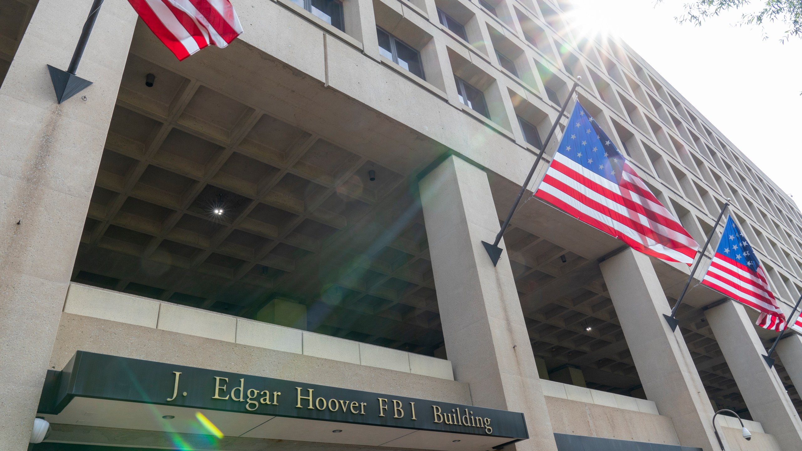 FILE - The J. Edgar Hoover FBI Building, home to the FBI headquarters, is seen, June 9, 2023, in Washington. A federal watchdog will investigate how the Biden administration chose a site for a new FBI headquarters following a contentious competition and allegations of conflict of interest. Virginia political leaders said Thursday that the Inspector General for the General Services Administration is probing the decision to locate the facility in Greenbelt, Maryland, over a site in Virginia. (AP Photo/Alex Brandon, File)