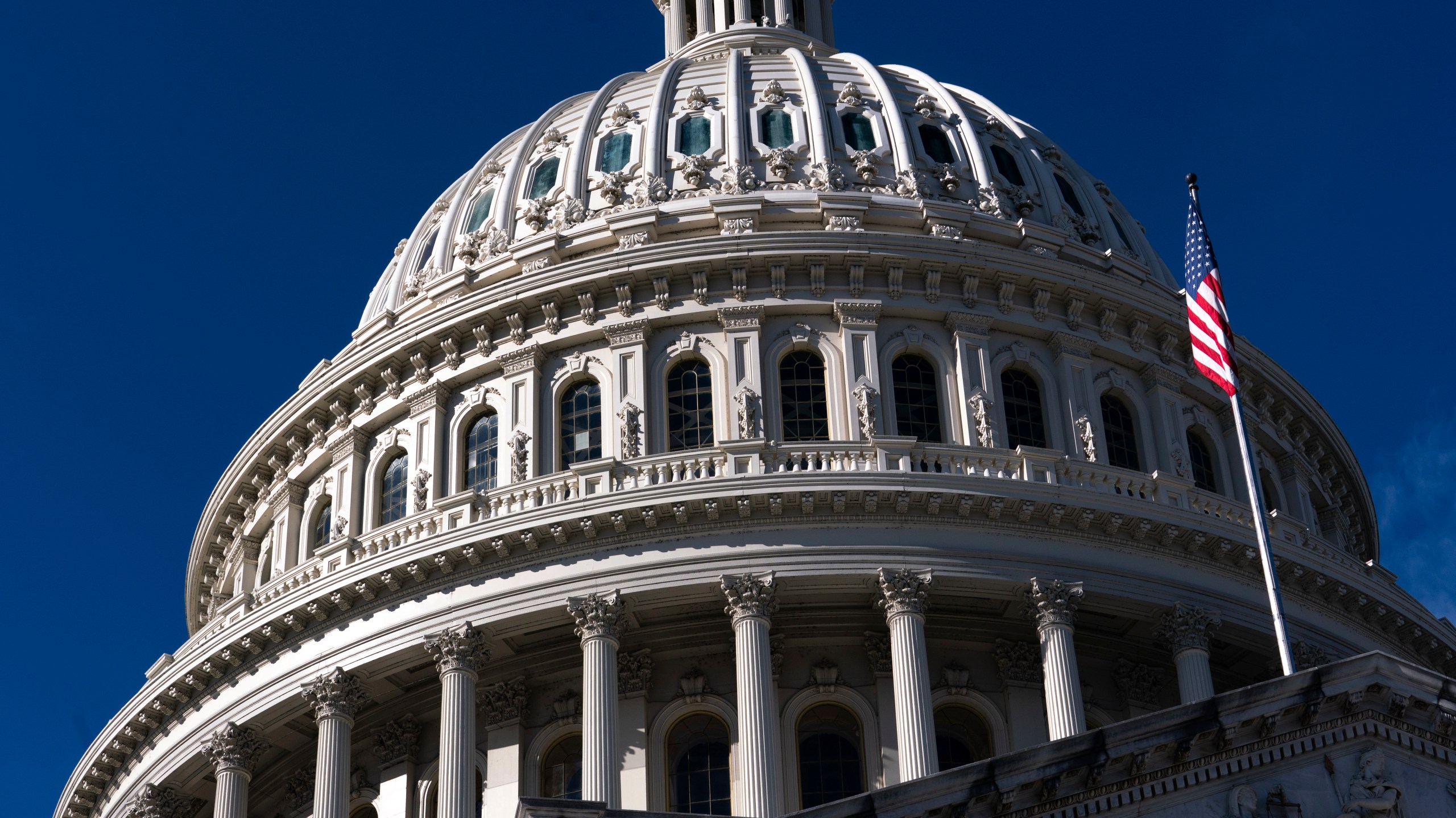 The Capitol Dome is seen as lawmakers prepare to depart for the holiday recess, at the Capitol in Washington, Thursday, Dec. 14, 2023. (AP Photo/J. Scott Applewhite)