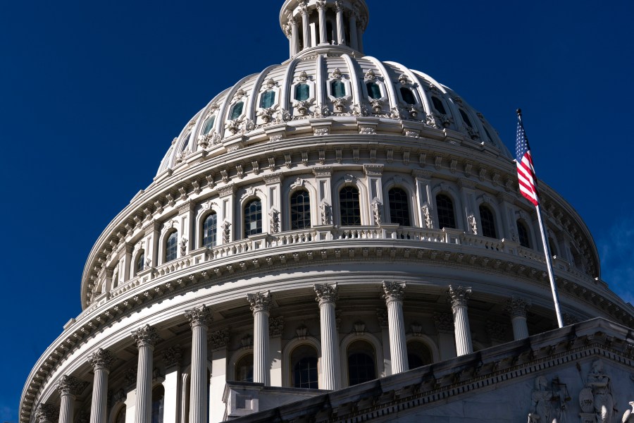 The Capitol Dome is seen as lawmakers prepare to depart for the holiday recess, at the Capitol in Washington, Thursday, Dec. 14, 2023. (AP Photo/J. Scott Applewhite)