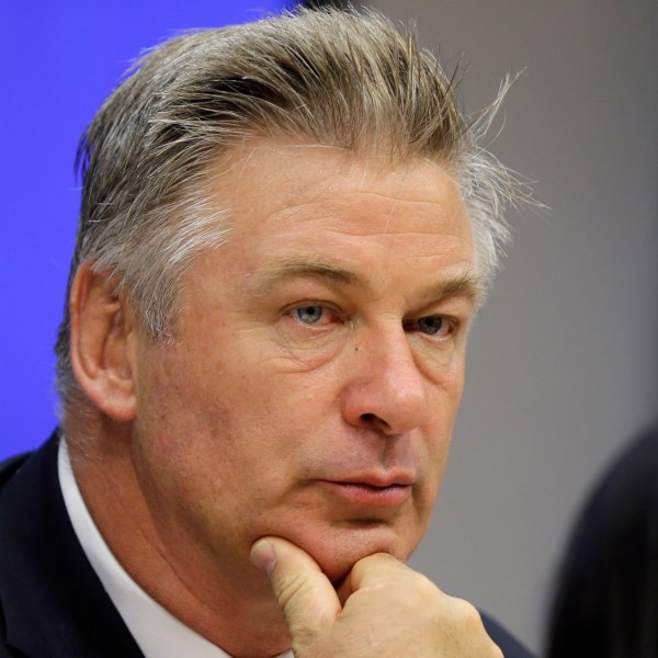 Actor Alec Baldwin attends a news conference at United Nations headquarters, Sept. 21, 2015.