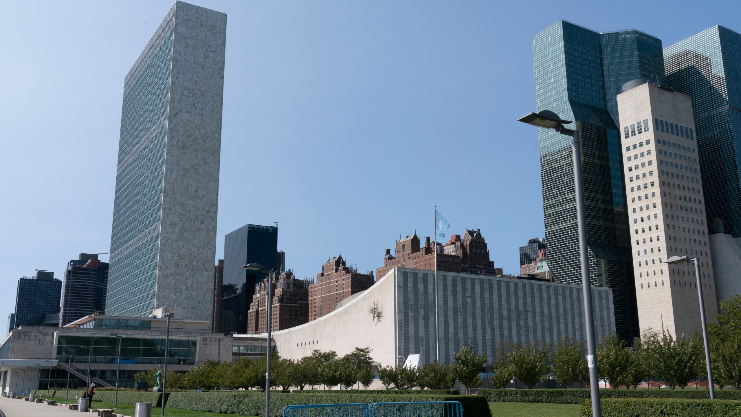 FILE - A general view of the United Nations headquarters is seen, Sept. 21, 2020. The U.N. envoy focusing on sexual violence in conflict said in a new report Monday, March 4, 2024, that there are “reasonable grounds” to believe Hamas committed rape, “sexualized torture,” and other cruel and inhumane treatment of women during its surprise attack in southern Israel on Oct. 7, 2023. (AP Photo/Mary Altaffer, File)