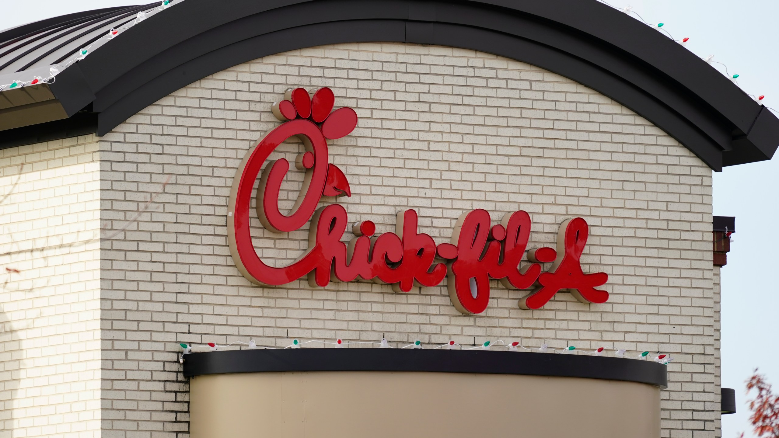 FILE - A Chick-fil-A location in Philadelphia is shown Wednesday, Nov. 17, 2021. (AP Photo/Matt Rourke, File)