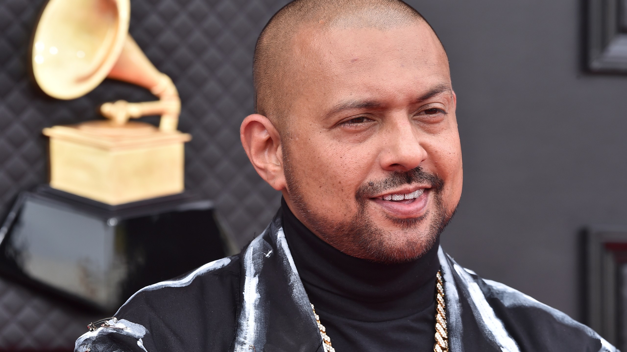 FILE - Sean Paul arrives at the 64th Annual Grammy Awards at the MGM Grand Garden Arena on Sunday, April 3, 2022, in Las Vegas. The Jamaican singer and songwriter is embarking on a 22-date U.S. run dubbed the “Greatest Tour,” kicking off on May 2. (Photo by Jordan Strauss/Invision/AP, File)