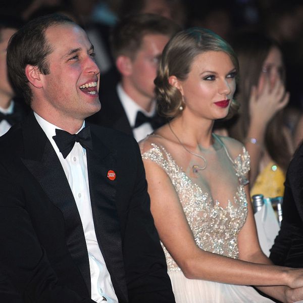 Prince William and Taylor Swift in Nov. 2013.