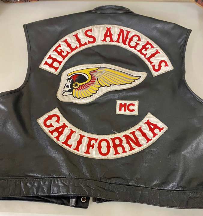 A Hells Angels California jacket seized by police