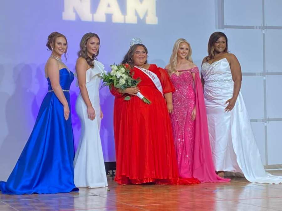 The plus-sized winner of Miss Alabama 2024 is clapping back at online critics who are calling her an “unhealthy embarrassment.”