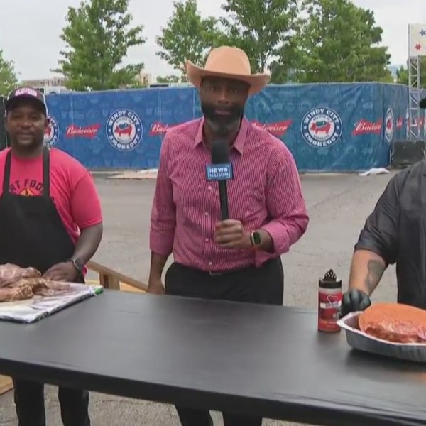 NewsNation's Nick Smith at the Windy City Smokeout in Chicago on July 11, 2024.