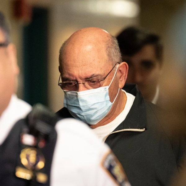 FILE - Allen Weisselberg, a former longtime executive in Donald Trump's real estate empire, arrives at the court in New York, Wednesday, April. 10, 2024. (AP Photo/Yuki Iwamura, File)