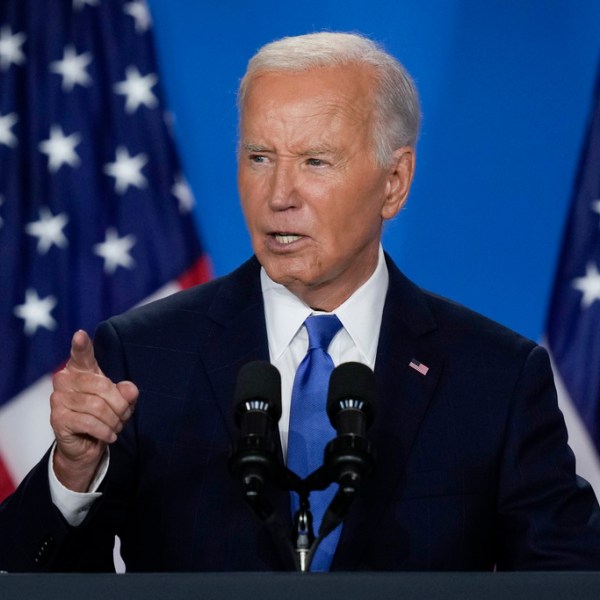 President Biden speaking at NATO.