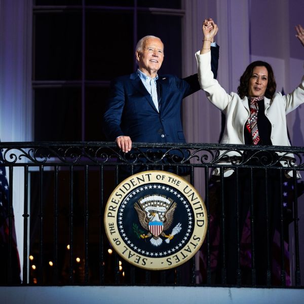 President Joe Biden, left, and Vice President Kamala Harris.