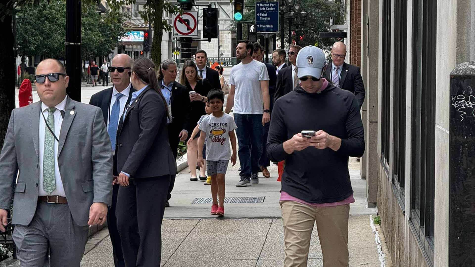 JD Vance and family