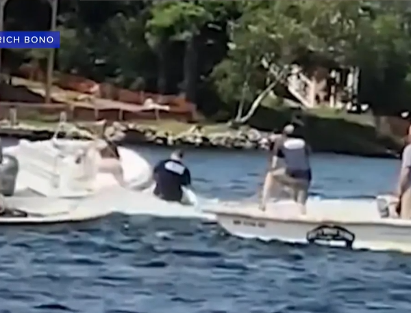 New Hampshire teen jumps to stop runaway boat