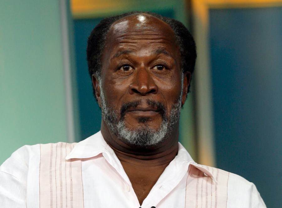 FILE - Actor John Amos appears at the ABC Summer Press Tour in Beverly Hills, Calif., on July 26, 2007. Amos, who starred as the family patriarch on the hit 1970s sitcom “Good Times” and earned an Emmy nomination for his role in the seminal 1977 miniseries “Roots,” has died. He was 84. (AP Photo/Nick Ut, FIle)