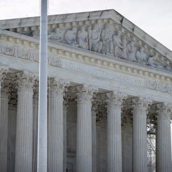 FILE - The Supreme Court building is seen, June 28, 2024, in Washington. (AP Photo/Mark Schiefelbein, File)