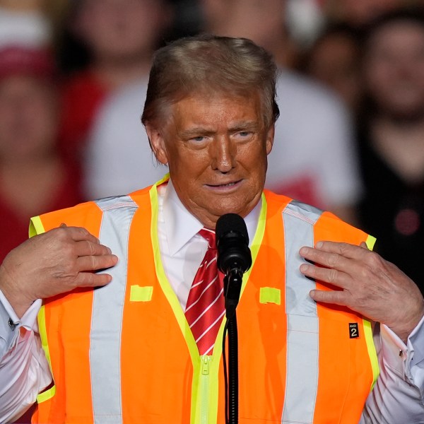 Republican presidential nominee former President Donald Trump speaks at a campaign rally at the Resch Center, Wednesday, Oct. 30, 2024, in Green Bay, Wis. (AP Photo/Alex Brandon)