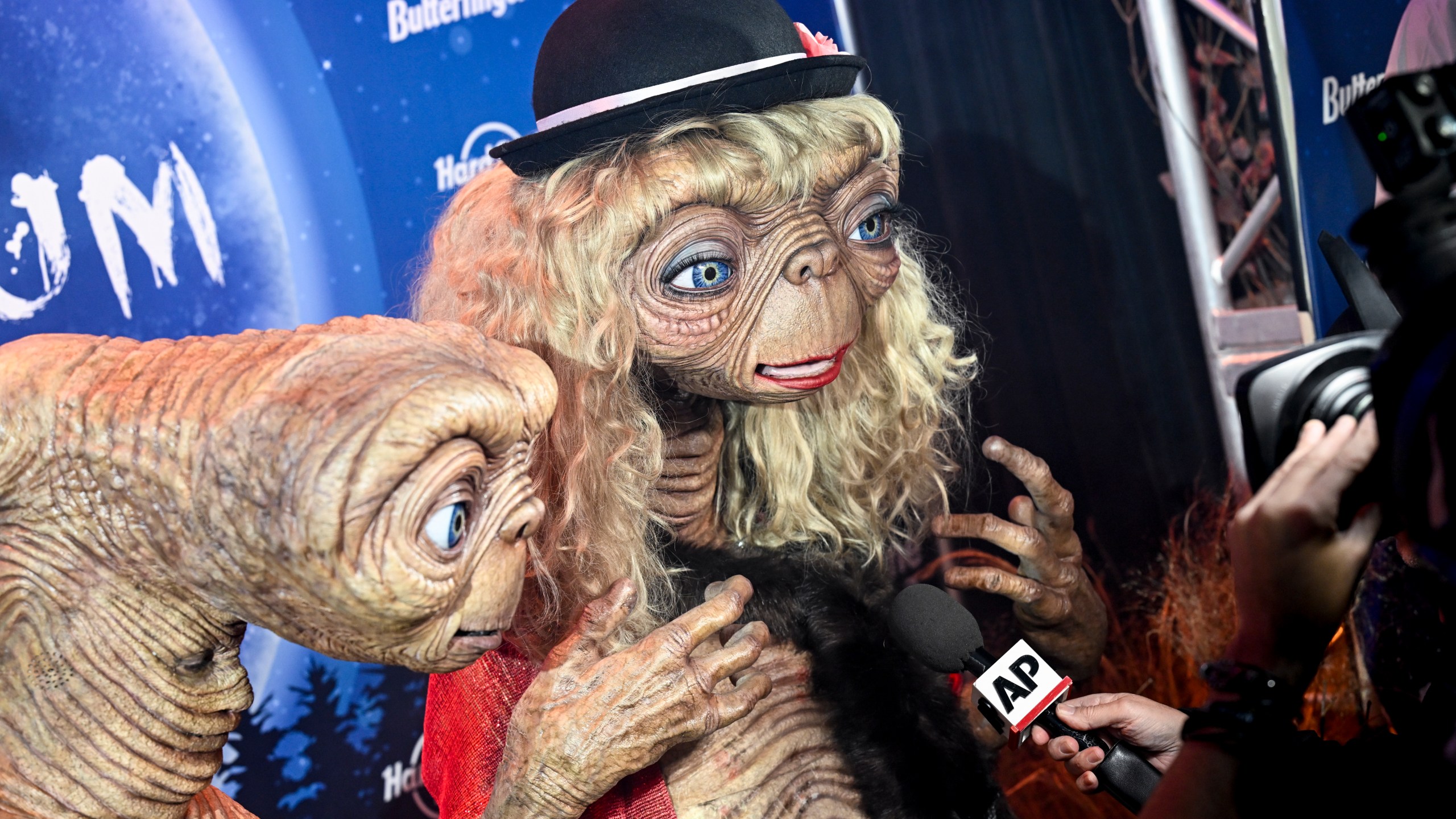 Tom Kaulitz, left, and Heidi Klum attend Heidi Klum's 23rd annual Halloween party on Thursday, Oct. 31, 2024, at Hard Rock Hotel New York in New York. (Photo by Evan Agostini/Invision/AP)