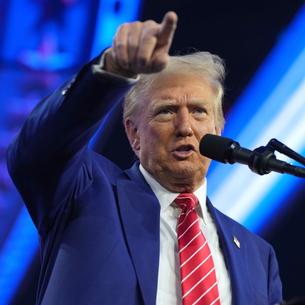 FILE - President-elect Donald Trump speaks at AmericaFest, on Dec. 22, 2024, in Phoenix. (AP Photo/Rick Scuteri, File)