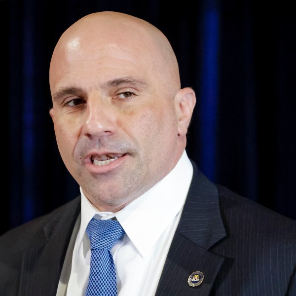 Deputy Assistant Director of the Counterterrorism Division of the FBI Christopher Raia speaks during a news conference at the FBI Headquarters in New Orleans, Sunday, Jan. 5, 2025, to release new information about Shamsud-Din Jabbar, the man who carried out an attack on New Orleans' Bourbon Street on New Year's Day. (Scott Threlkeld/The Times-Picayune/The New Orleans Advocate via AP)