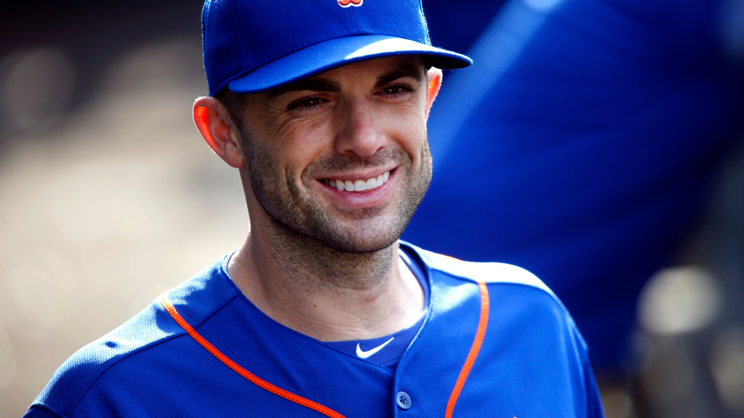 FILE - In this Sept. 30, 2018, file photo, New York Mets' David Wright returns to the dugout after an on-field ceremony during a baseball game against the Miami Marlins in New York. (AP Photo/Jason DeCrow, File)