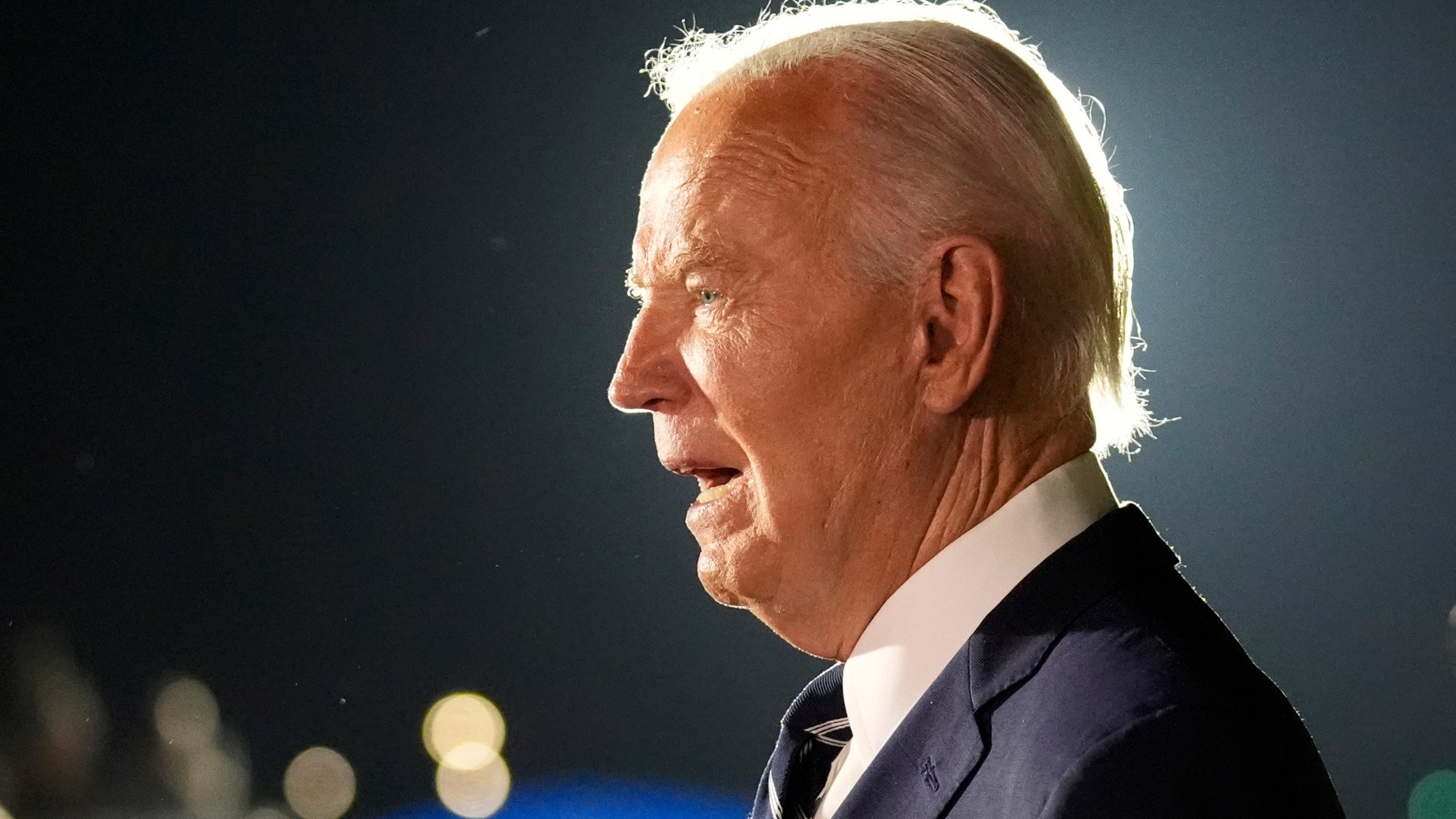 FILE - President Joe Biden speaks after greeting reporter Evan Gershkovich, Alsu Kurmasheva and Paul Whelan at Andrews Air Force Base, Md., following their release as part of a 24-person prisoner swap between Russia and the United States, Aug. 1, 2024. The U.S. Treasury Department announced that it is expanding sanctions against the Russian energy sector for it’s nearly three-year old war in Ukraine. (AP Photo/Alex Brandon, File)