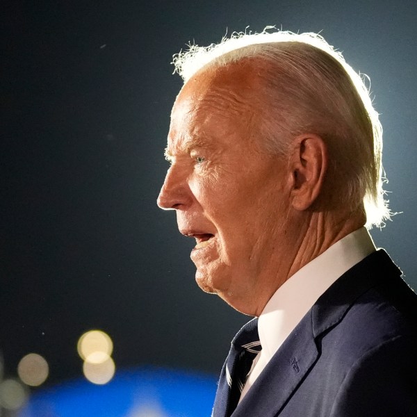 FILE - President Joe Biden speaks after greeting reporter Evan Gershkovich, Alsu Kurmasheva and Paul Whelan at Andrews Air Force Base, Md., following their release as part of a 24-person prisoner swap between Russia and the United States, Aug. 1, 2024. The U.S. Treasury Department announced that it is expanding sanctions against the Russian energy sector for it’s nearly three-year old war in Ukraine. (AP Photo/Alex Brandon, File)