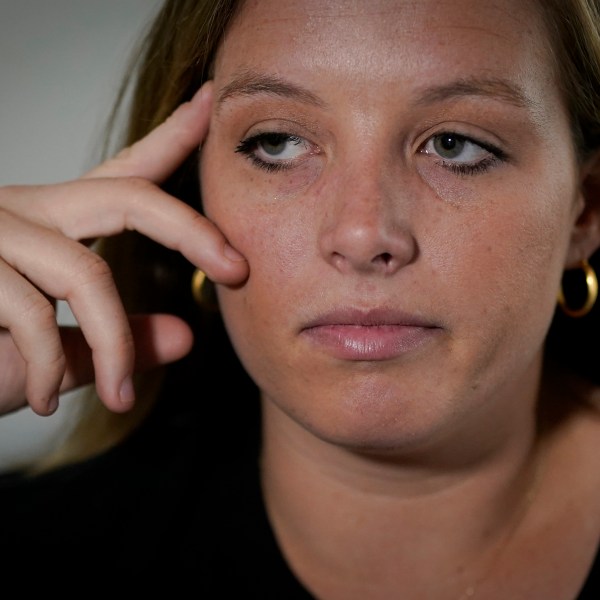 FILE - Shannon Keeler poses for a portrait in the United States on Wednesday, April 7, 2021. (AP Photo, File)